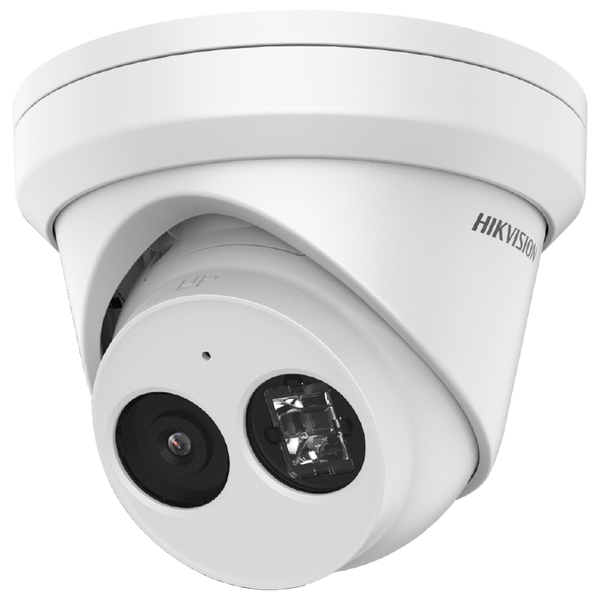 HIKVISION™ 2MPx 2.8mm IP Mini Dome with IR 30m (+Audio & Alarm) [DS-2CD2323G2-IU]