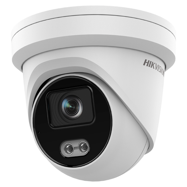 HIKVISION™ 2MPx 2.8mm IP Mini Dome with White Light Focus 30m (+Audio) [DS-2CD2327G2-L]