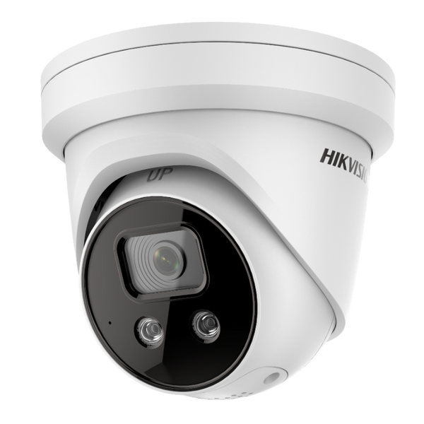 HIKVISION™ 8MPx 2.8mm IP Mini Dome with IR 30m (+Audio & Alarm) [DS-2CD2386G2-ISU/SL]