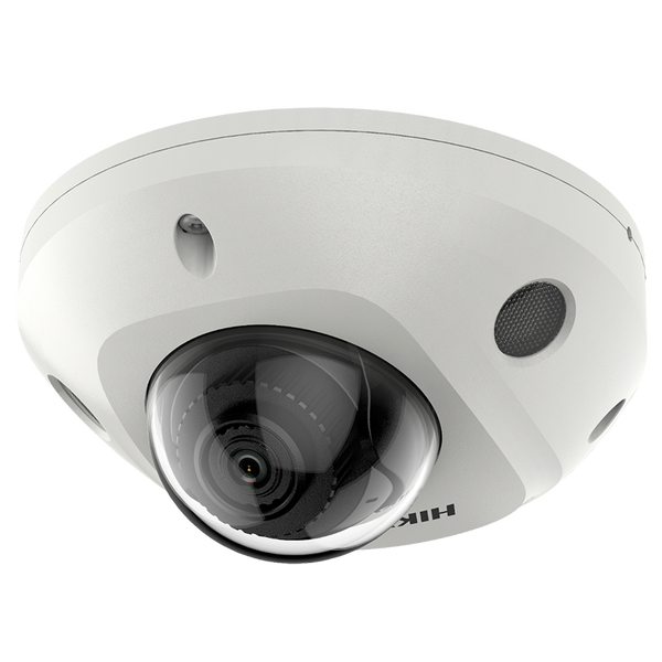 HIKVISION™ IP Minidome 2MPx 2.8mm with IR 30 m (+Audio and Alarm) [DS-2CD2523G2-IS]