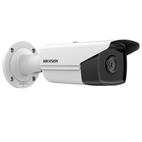 HIKVISION™ 8MPx 2.8mm IP Bullet Camera with IR 80m (+Audio & Micro) [DS-2CD2T83G2-4I(C)]