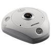 HIKVISION™ 360º IP Mini Dome (Fisheye) 12MPx 1.29mm with IR 3x15m (+Audio) [DS-2CD63C5G0-IS]