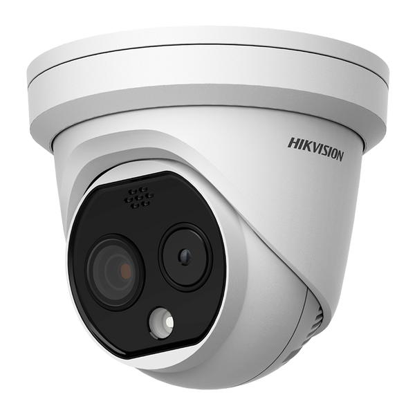 HIKVISION™ 256x192 -12 ?m (2688 x 1520 - 2.2mm) Bi-Spectral Thermographic Bullet IP Camera with IR 15m [DS-2TD1228-2/QA]