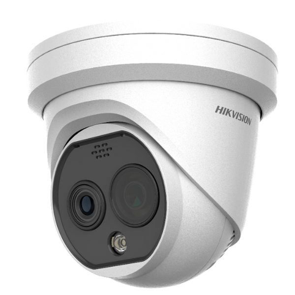 HIKVISION™ 256x192 - 2.1mm (2688 x 1520 - 2.2mm) Bi-Spectral ThermographicBullet IP Camera with IR 15m [DS-2TD1228T-2/QA]