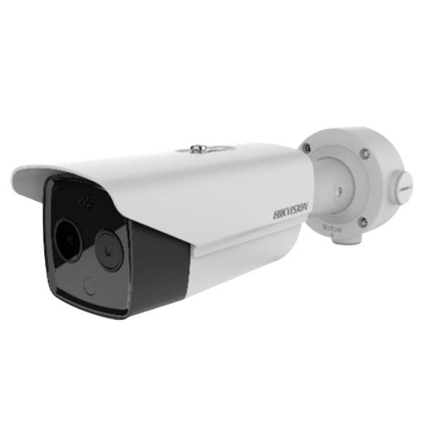 HIKVISION™ 160x120 -17 ?m (2688 x 1520 - 4mm) Bi-Spectral Thermographic Bullet IP Camera with IR 40m [DS-2TD2617-3/QA]