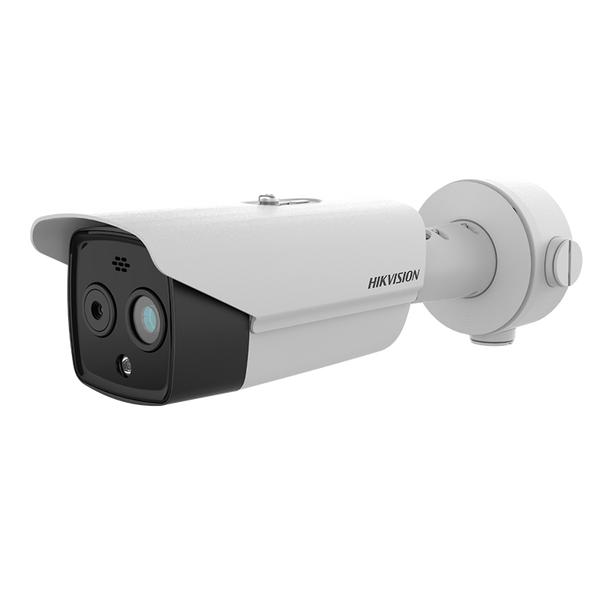 HIKVISION™ Bi-Spectral Thermographic Bullet IP Camera 256x192 - 12 ?m (2688 x 1520 - 8mm) with IR 30m [DS-2TD2628-10/QA]