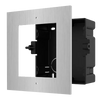 Marco para Interfonos IP HIKVISION™ de 1 Módulo (Empotrar) - Acero Inoxidable AISI-304//1-Module Frame for HIKVISION™ IP Intercom (Flush Mount) - AISI-304 Stainless Steel