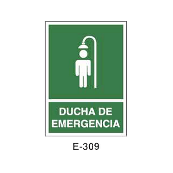 Emergency/Evacuation Signboard Type 1 (Plastic Sheet - Class A) [E-309-A]