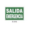 Emergency/Evacuation Signboard Type 1 (Plastic Sheet - Class B) [E-316-B]