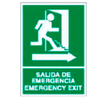 Emergency/Evacuation Signboard Type 1 (Plastic Sheet - Class A) [E-324-A]