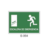 Emergency/Evacuation Signboard Type 2 (Plastic Sheet - Class B) [E-354-B]