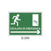 Emergency/Evacuation Signboard Type 2 (Plastic Sheet - Class A) [E-356-A]