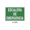 Emergency/Evacuation Signboard Type 2 (Plastic Sheet - Class A) [E-360-A]