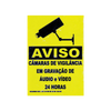 Outdoor CCTV Plate (Portuguese) [EM-281P]