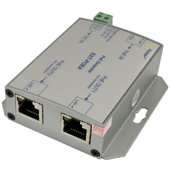 PULSAR® 2-Ports (Out) PoE Extender (Requires External PSU) [EXT-POE4]