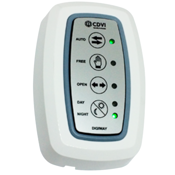 CDVI® Digiway™ DWCP-W Control Panel (White) [F0543000212]