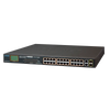 PLANET™ 24-Port 10/100TX 802.3at PoE + 2-Port Gigabit TP + 2-Port SFP Ethernet Switch with LCD PoE Monitor - 300W [FGSW-2622VHP]