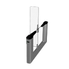 GUNNEBO® SpeedStile™ FL 1500 EV ES (Left) Automatic Swing Gate - Standard Width [FL-1500-EV-ES-L-600-1800]