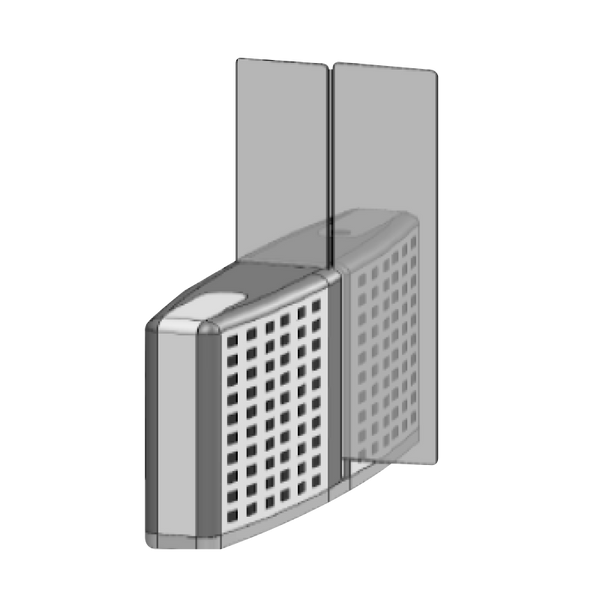 GUNNEBO® SpeedStile™ FP BA (Left) Automatic Swing Gate - Standard Width [FP-BA-LF-550-1800]