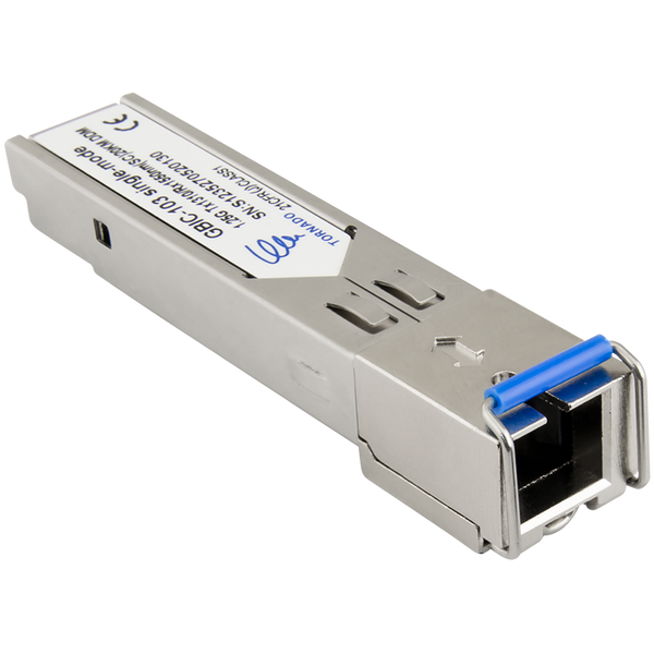 PULSAR® SFP GBIC-103 Module (Single-Mode, 1,25G, Tx:1310 / Rx:1550, SC, 20KM, DDM) - TORNADO [GBIC-103]