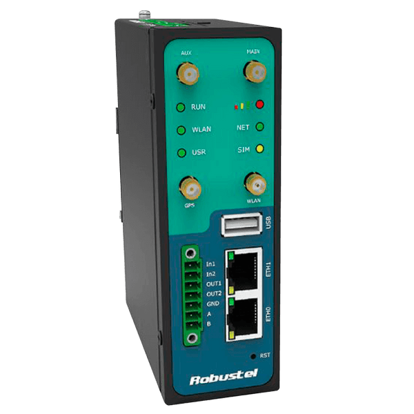 ROBUSTEL® R3000-4L Industrial LTE Router with GPS [GM-R3000-4L-G]