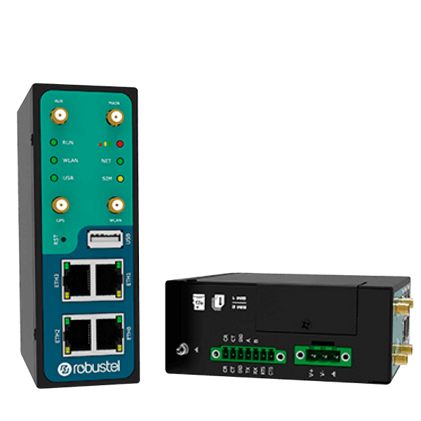 ROBUSTEL® R3000-Q4LB Industrial LTE Router with WiFi [GM-R3000-Q4LB-W]