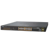 PLANET™ 16-Port PoE+ & + 2-Port SFP Managed Gigabit Switch - L2 (220W) [GS-4210-16P2S]