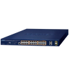 4-Port 10/100/1000T 802.3bt PoE + 20-Port 10/100/1000T 802.3at PoE + 2-Port Gigabit TP/SFP Combo Managed Switch - L2/L4 (240W) [GS-4210-24HP2C]