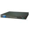 PLANET™ 16-Port + 2-Port 10G SFP+ Managed Switch with LCD touch screen - L2+ (L3 Static Routing) [GS-5220-16T2XVR]