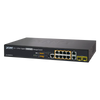 PLANET™ 8-Ports (+2 SFP, +2 TP) PoE+ Gigabit Manageable L2+ Switch - 240W [GS-5220-8P2T2S]