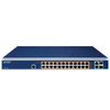 PLANET™ 24-Port 10/100/1000T 802.3bt PoE + 2-Port 10GBASE-T + 2-Port 10G SFP+ Managed Switch with Dual Modular Power Supply Slots - L3 (2000W+) [GS-6322-24P4X]