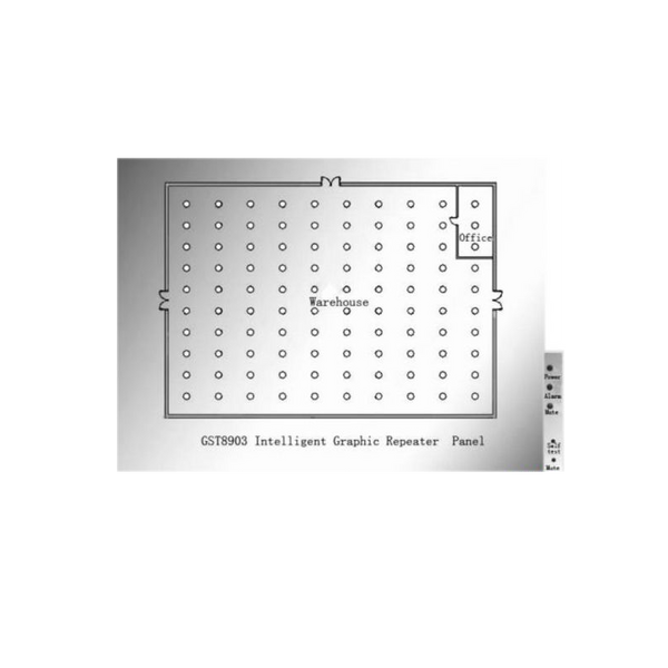 Intelligent Graphic Mimic driver PCB and 100 Led"s [GST8903]