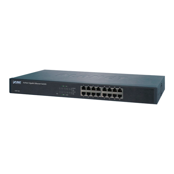 PLANET™ 16-Port Gigabit Ethernet Switch [GSW-1601]