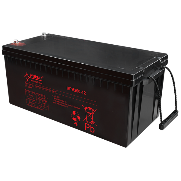 PULSAR® HPB Serie 12 VDC/200Ah Battery (5-8 Years Lifespan) [HPB200-12]