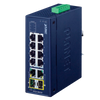 PLANET™ Industrial 8-Port 10/100TX + 2-Port Gigabit TP/SFP Combo Ethernet Switch [IFGS-1022TF]