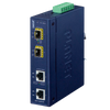 PLANET™ Industrial 2-port 10/100/1000T to 2-port 100/1000/2500X SFP Media Converter (Din Rail) [IGT-2205AT]