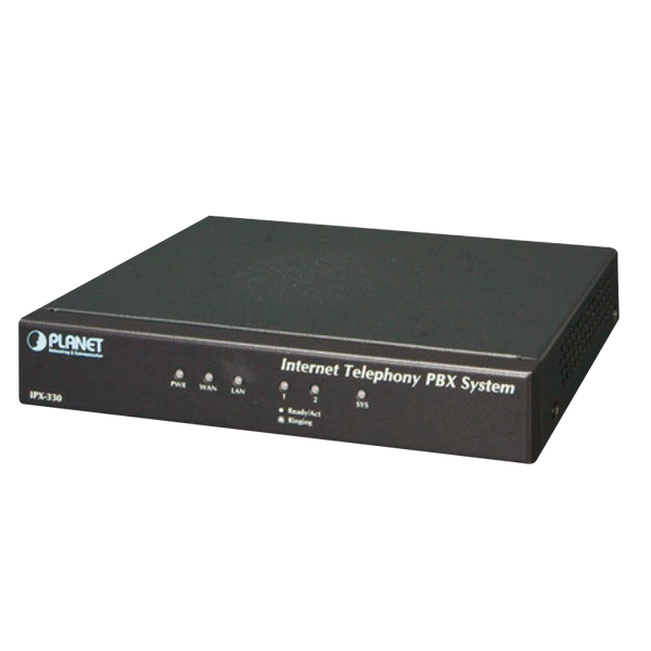 PLANET™ Internet Telephony PBX System (30 SIP User Registrations) [IPX-330]