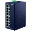 PLANET™ Industrial 16-Port 10/100TX Fast Ethernet Switch [ISW-1600T]