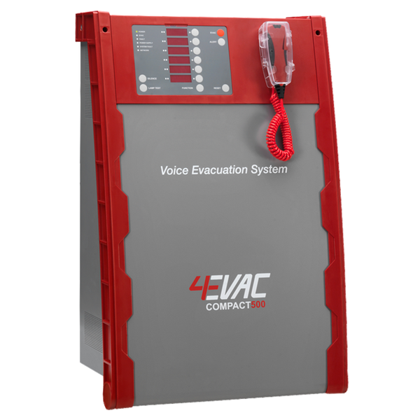 4EVAC™ C500/2 All-In-One Public Address and Voice Alarm System - EN 54 400W [J504]