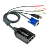ATEN™ KA7178 USB VGA/Audio Virtual Media KVM Adapter with Dual Output [KA7178-AX]