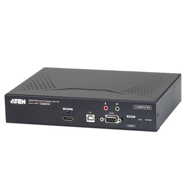 ATEN™ 4K HDMI Single Display KVM over IP Transmitter with PoE [KE8952T-AX]