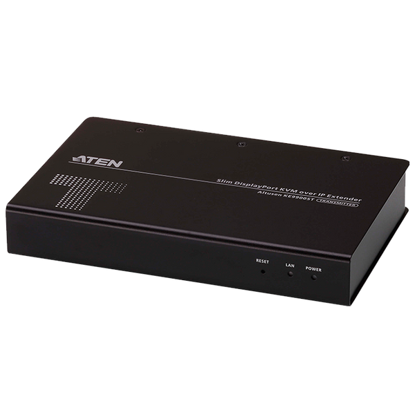 ATEN™ Slim DisplayPort Single Display KVM over IP Transmitter [KE9900ST-AX-G]