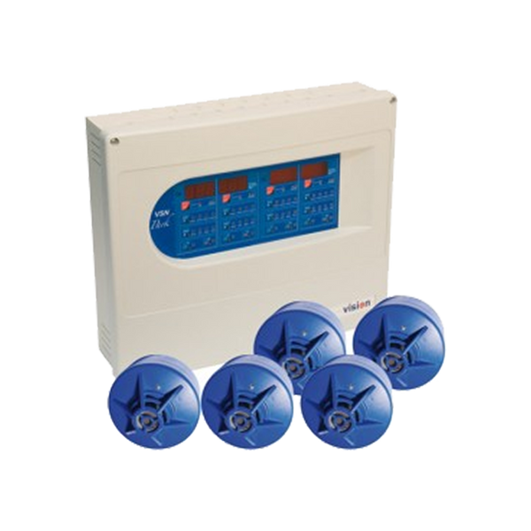 MorleyIAS® VSN Park™ 1 Zone Kit + 5 Detectors [KIT-CO]