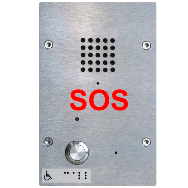 SMC™ EP-405H Flush-Mount Anti-Vandal Intercom (SOS Special) [L603H]