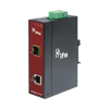 UTC™ IFS® 1-Port (1 x SFP) Industrial Non-Manageable FastEthernet Media Converter - DIN Rail [MC250-1T/1S]