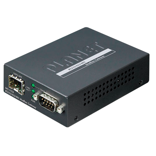 PLANET™ 1-port RS232/422/485 Modbus Gateway with 1-Port 100BASE-FX SFP [MG-115A]