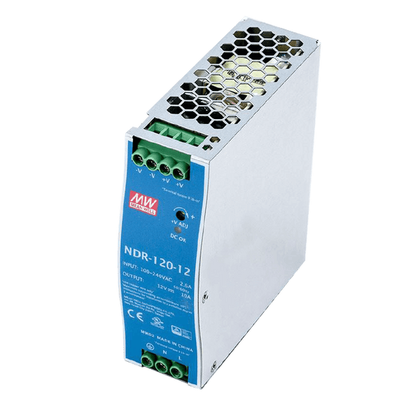 MEANWELL® NDR-120 Power Supply Unit [NDR-120-12]