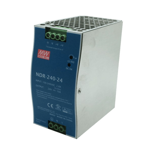 MEANWELL® NDR-240 Power Supply Unit [NDR-240-24]