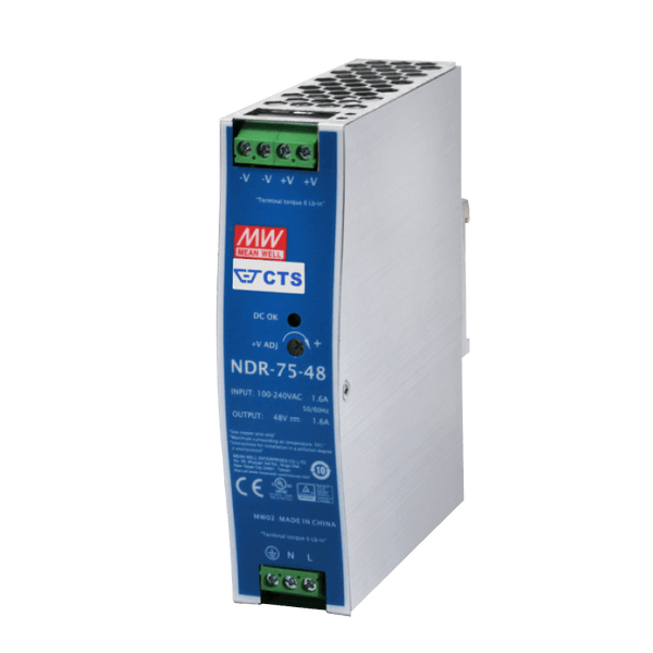 MEANWELL® NDR-75 Power Supply Unit [NDR-75-48]