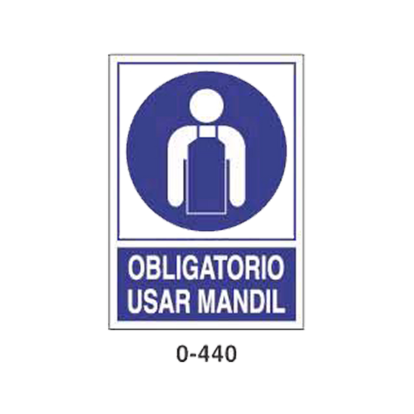 Mandatory Signboard Type 2 (Plastic Sheet - Class B) [O-440-B]